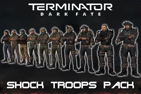 Terminator Dark Fate Shock Troops Pack Xps By 972otev On Deviantart