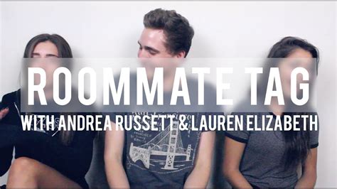 roommate tag with andrea and lauren youtube