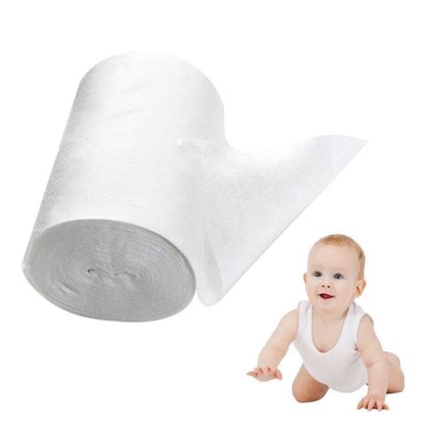 100 Tablets Baby Cloth Diapers Soft Bamboo Fiber Flushable Liners