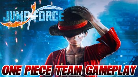 One Piece Team Power Jump Force Closed Beta Gameplay Jump Force