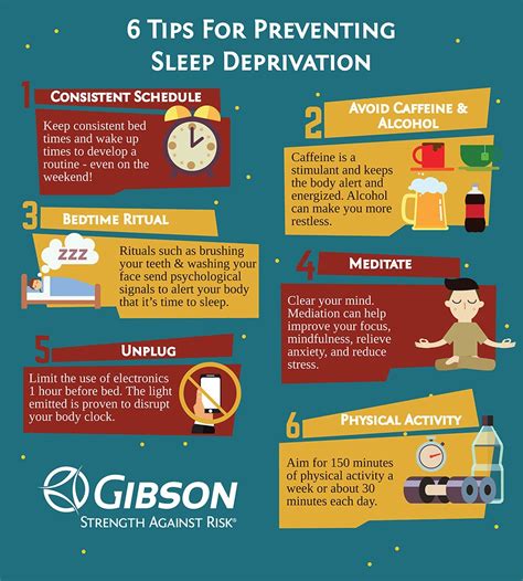 6 Tips For Preventing Sleep Deprivation
