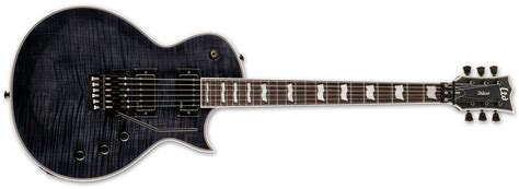 Esp Ltd Ec 1000fr Floyd Rose Electric Guitar In See Thru Black
