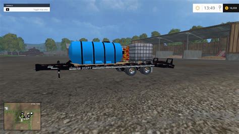 Eager Beaver 20xpt Trailer With Seed And Fertilizer For Fs 15 Farming