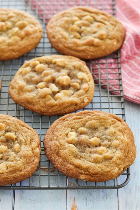 Simple White Chocolate Macadamia Nut Cookies Bigger Bolder Baking