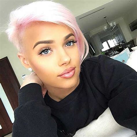Totally Adorable Pink Colored Short Hairstyles We Love