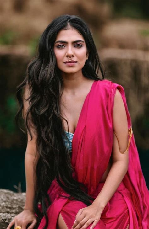 Malavika Mohanan Hot Photos In Apsara Dress South Indian Actress Photoshoot Pics Saree