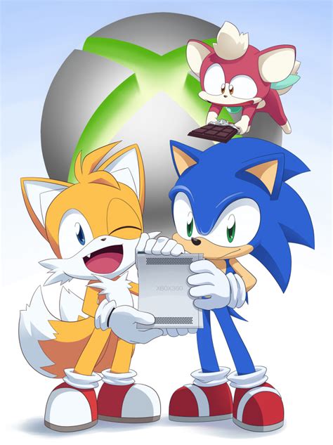 Xbox 360 Sonic Tails Chip By Jakcar On Deviantart