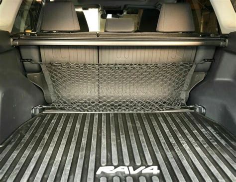 Rear Trunk Envelope Style Mesh Organizer Cargo Net For Toyota Rav4 2019