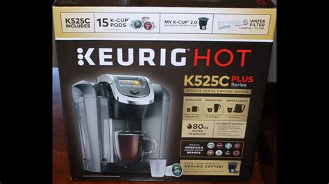 Costco Keurig Hot K525c Plus Series Unboxing Setup And First Cup Of Coffee Youtube
