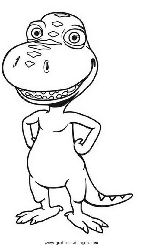 Dinosaurier bilder zum ausdrucken farbig. dino zug dinozug 04 gratis Malvorlage in Comic ...