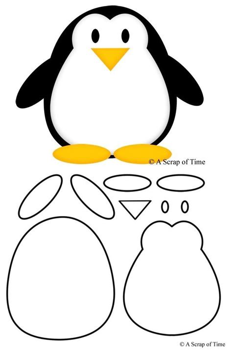 Penguin Template To Cut Out - Bilscreen