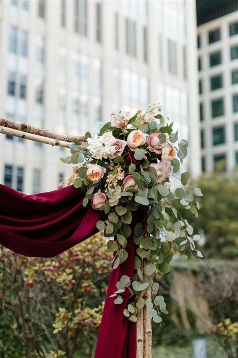 Life In Bloom Chicago Wedding Best Florist Museum Of Contemporary Art
