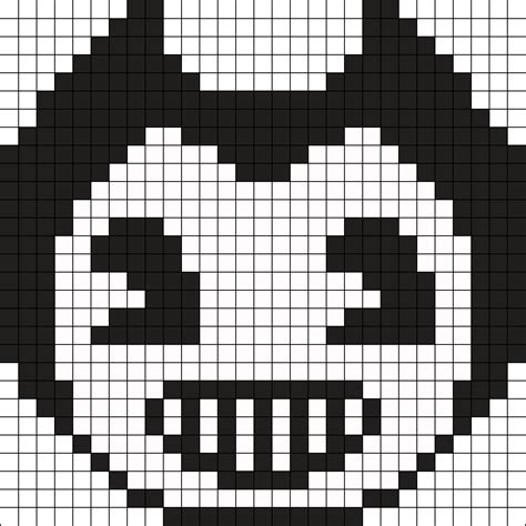 Bendy By Helljaggers On Kandi Patterns In 2022 Pixel Art Pattern