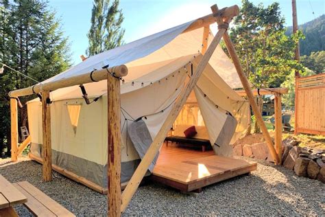 Gorgeous Glamping Tent With A Fire Pit Near Umpqua National Forest Oregon Tent Glamping