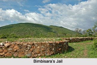 (from bimbin or bimbī+s?) name of a king of magadha (contemporary and patron of. Bimbisara';s Jail, Rajgir, Bihar