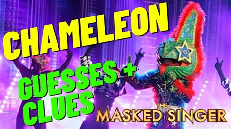 Chameleon Masked Singer Performance Clues Guesses Youtube