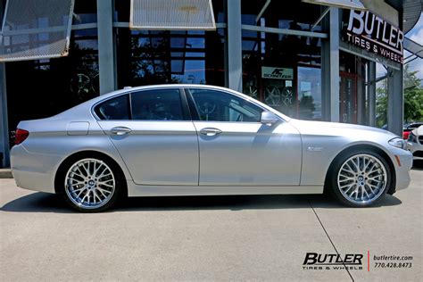Bmw 535i With 20in Beyern Munich Wheels And Michelin Super Sport Tires
