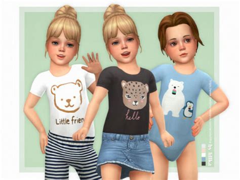 Toddler Onesie 14 By Lillka At Tsr Lana Cc Finds
