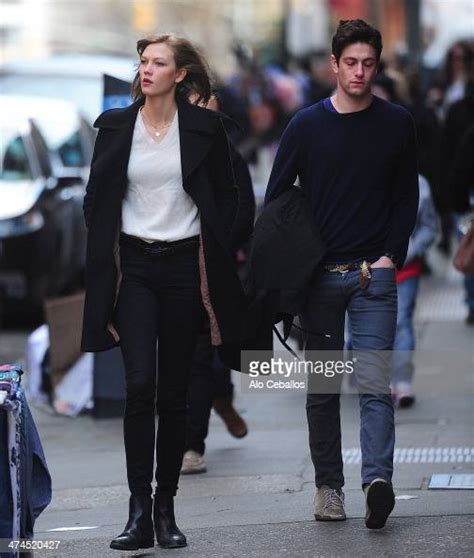 Karlie Kloss And Joshua Kushner Are Seen In Soho On February 22 2014