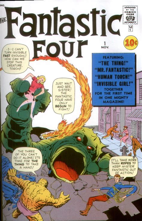Fantastic Four 1 1961 And The Birth Of The Marvel Universe — Comics