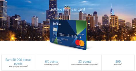 With the jetblue business card 1. Barclay JetBlue Business Card 50,000 Bonus Points + 6X ...