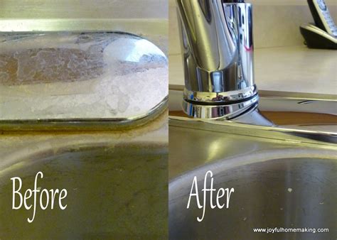You said that you were. Vinegar as a Mineral Deposit Sink Cleanser - Joyful Homemaking
