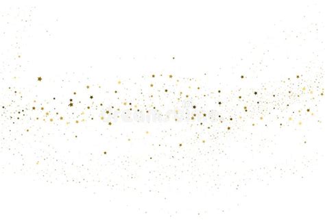 Light Gold Glitter Confetti Texture Stock Vector Illustration Of