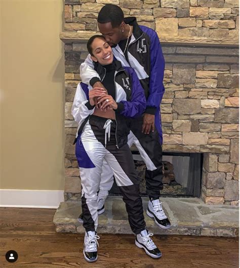 love and hip hop couple erica mena and safaree rock matching tracksuits in new loved up photo