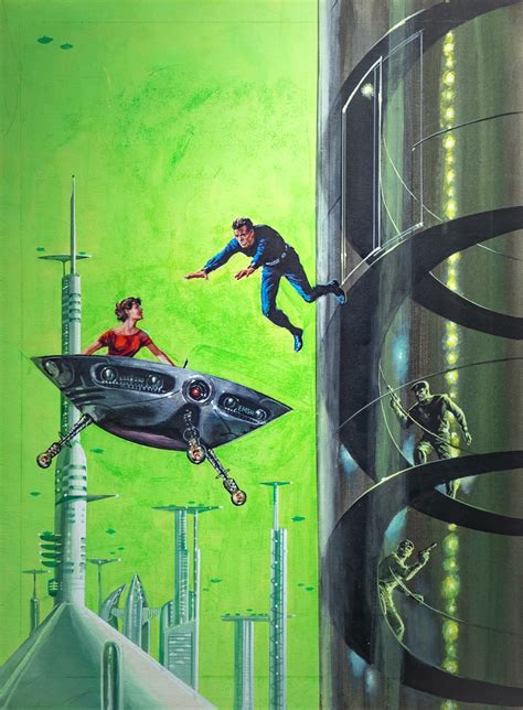 One Against Herculum In John Daviss Ed Emshwiller Comic Art Gallery Room