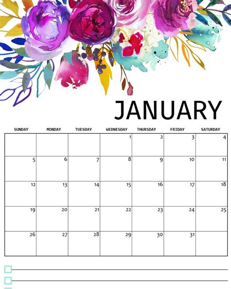 Extraordinary January 2020 Printable Calendar Canada • Printable Blank