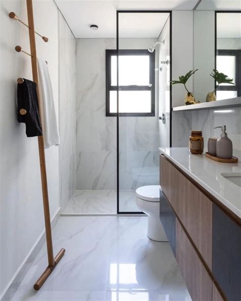 Banheiro Marmorizado Projetos Elegantes Para Admirar Banheiros Modernos Decora O Do