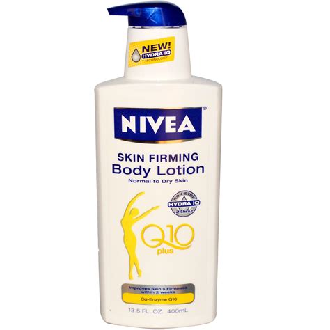 nivea q10 plus skin firming body lotion 13 5 fl oz 400 ml iherb