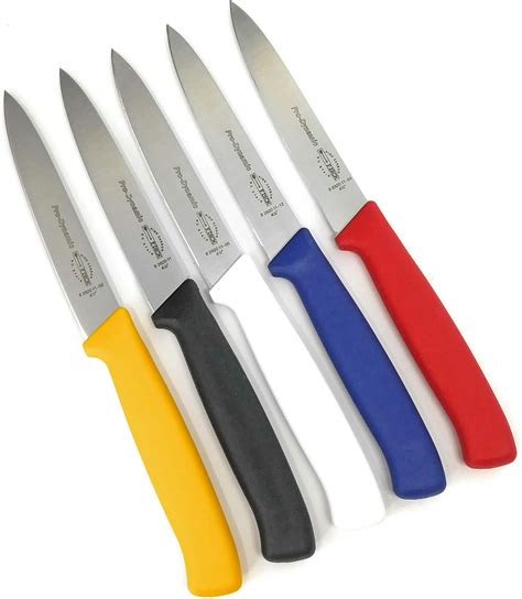 f dick pro dynamic paring knife 5 piece knife set 4 5 blades all purpose