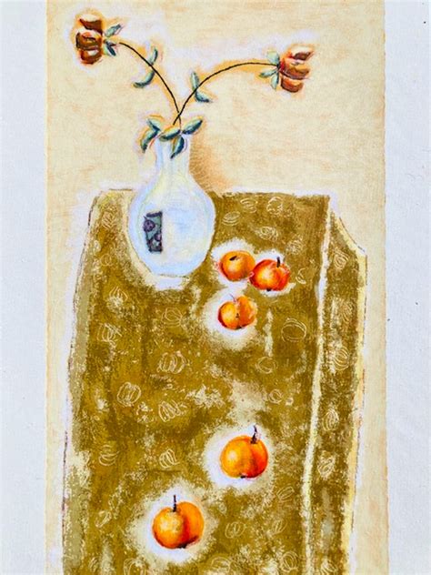 Lita van Engelenhoven - Vaas met vijf appels sold! View the auction