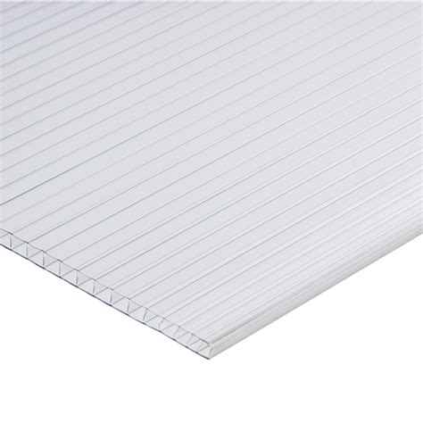 Suntuf Sunlite 8mm X 610mm X 30m Clear Twinwall Polycarbonate Roofing