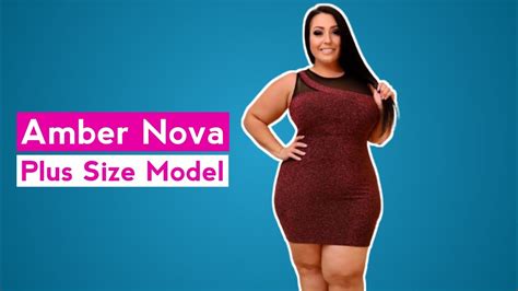 Amber Nova American Curvy Plus Size Model Glamorous Model Wiki