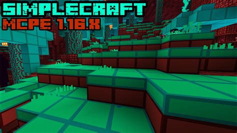 Simplecraft Texture Pack Para Minecraft Pe 116x Youtube