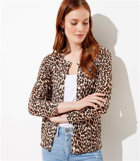Leopard Print Cardigan Mens And Womens Cardigan Shop Online Now
