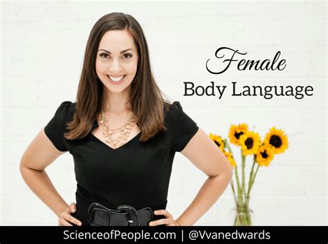 Female Body Language Science Of People