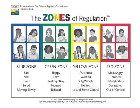 Zones Of Regulation Gallions Mount School