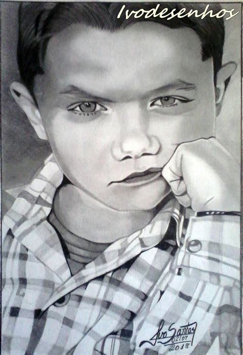 Desenhos De Meninos Realistas