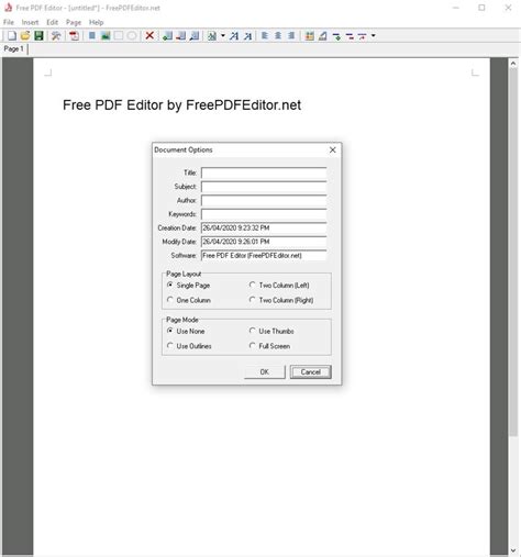 Free PDF Editor für Windows downloaden Filehippo com