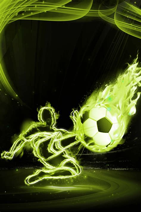 background for football poster lukisan
