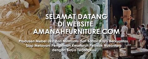 Toko Mebel Jati Jepara Terdekat Ud Amanah Furniture