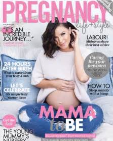 Lauren Brant Exposes Her Baby Bump In Her Cover Shoot Daily Mail Online