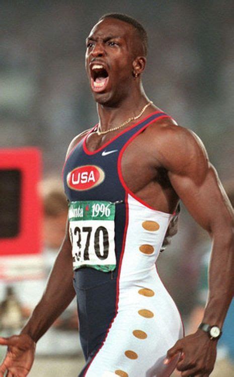 Awesome Olympians Michael Johnson Winner Of 4 Olympic Gold Medals And