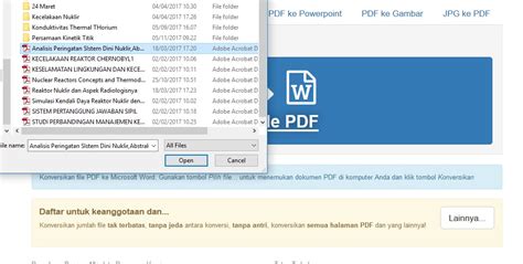Nah, jika sudah paham, lanjut baca artikel cara convert pdf menjadi format word, excel dan powerpoint. 6 Cara Convert PDF ke Word TANPA Software!! Gratis ...