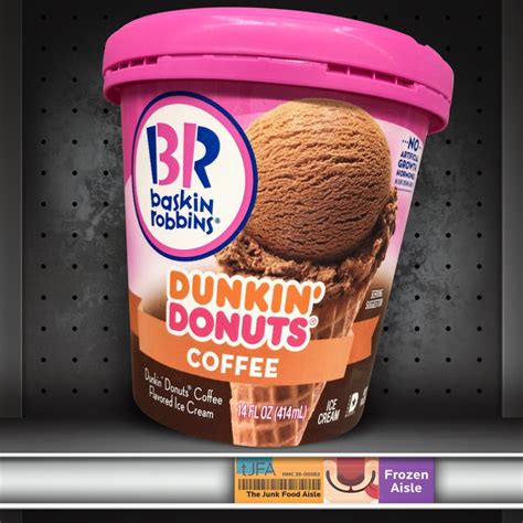 At the thought of baskin robbins make all our mouths water with the abundance of unique and delicious ice cream flavours! Baskin Robbins Dunkin' Donuts Coffee Ice Cream - The Junk Food Aisle
