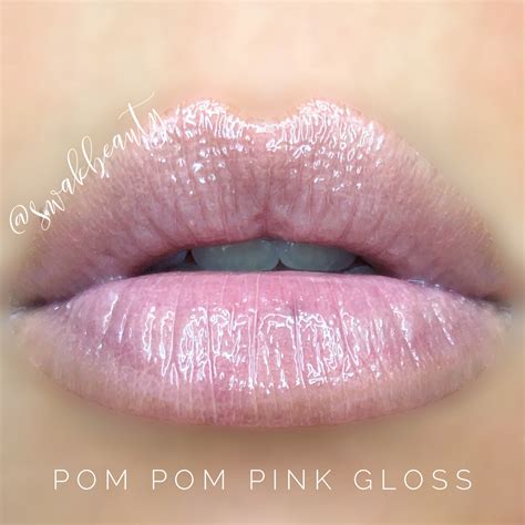 Lipsense Pom Pom Pink Gloss Limited Edition Swakbeauty Com