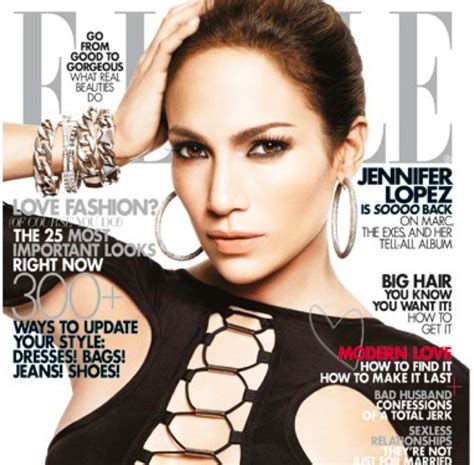 Jennifer Lopez Es Portada De La Revista Elle Red17